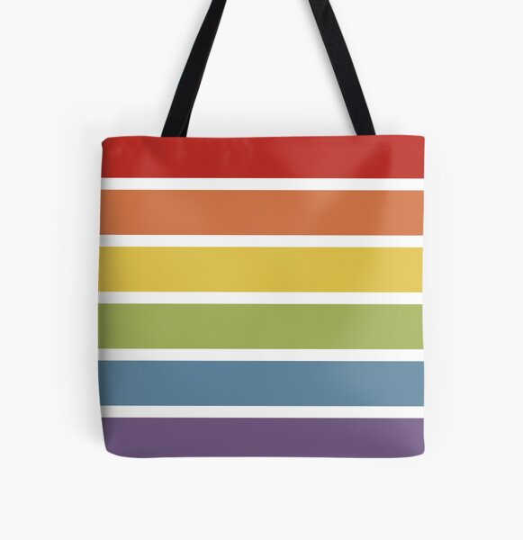 Artikel-Vorschau von Retro gedämpfte Farbgestreifter homosexueller Stolz-Regenbogen, designt und verkauft von Ricaso.