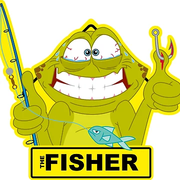 Artwork thumbnail, Toad Rage! THE FISHER by Dion Summergreene