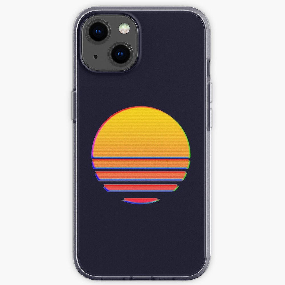 Outrun Retro Sun iPhone Case