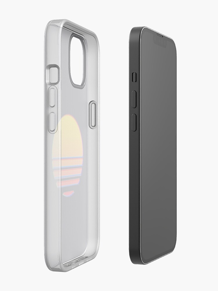 Alternate view of Outrun Retro Sun iPhone Case