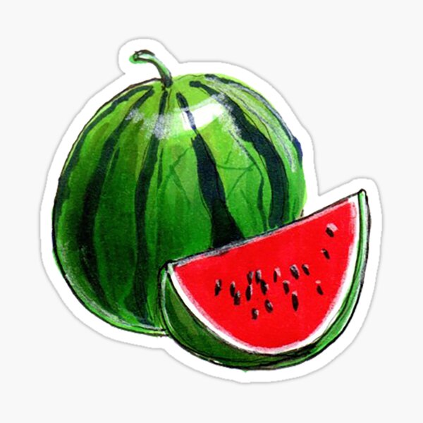 Super big watermelon Sticker