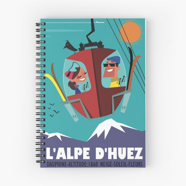Item preview, L'Alpe d'Huez poster designed and sold by GAGodel.