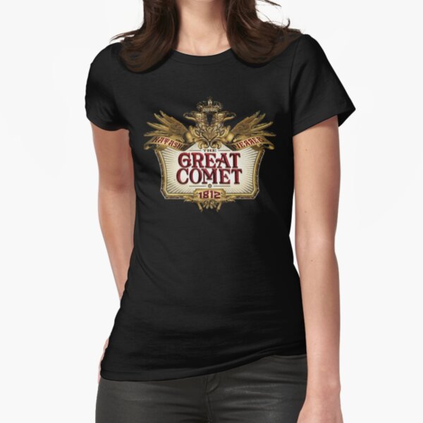 Natasha Pierre and the Great Comet of 1812 Logo Fitted T-Shirt