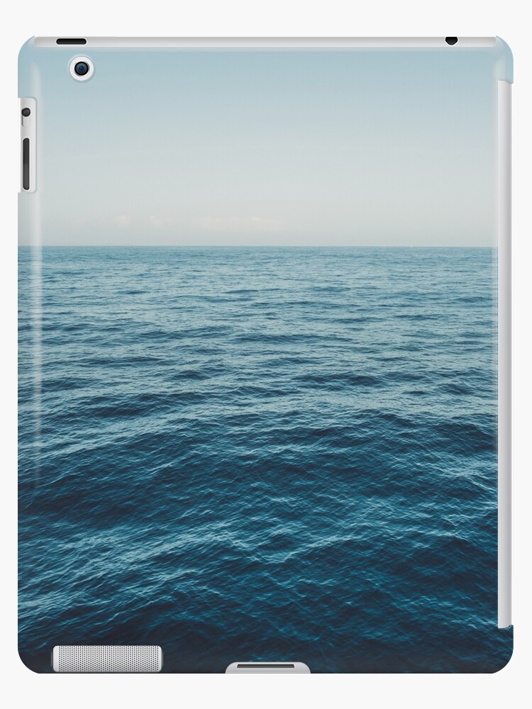 ocean, water, blue sky - horizon over water - seascape photography iPad  Case & Skin for Sale by ohaniki