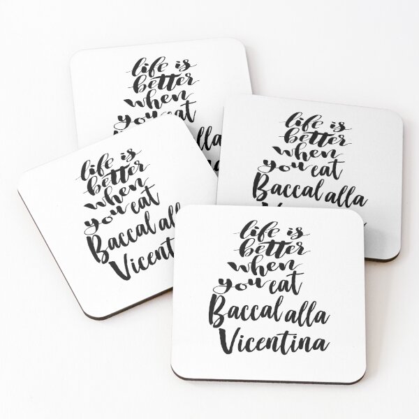 Item preview, Life Is Better When You Eat Baccala alla Vicentina Italian Food Cuisine  designed and sold by ProjectX23.