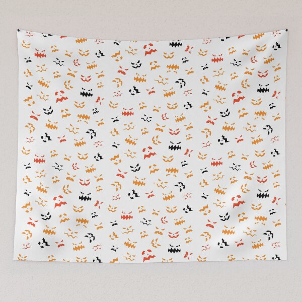 Item preview, Face Pumpkin Pattern - Funny Halloween Party, Christmas and Birthday Gift Ideas designed and sold by ASClothDesign.