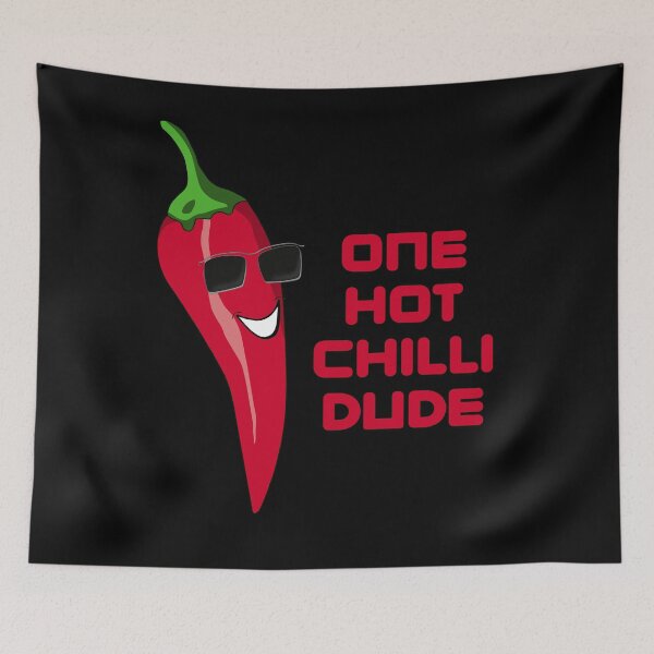 Item preview, One Hot Chilli Dude - Cartoon T-Shirt Sticker designed and sold by deanworld.