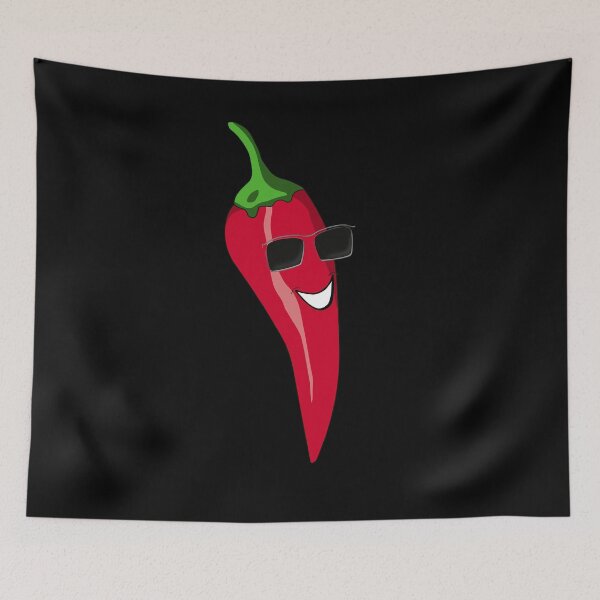 Item preview, Funny Cartoon Chili Dude Sticker designed and sold by deanworld.