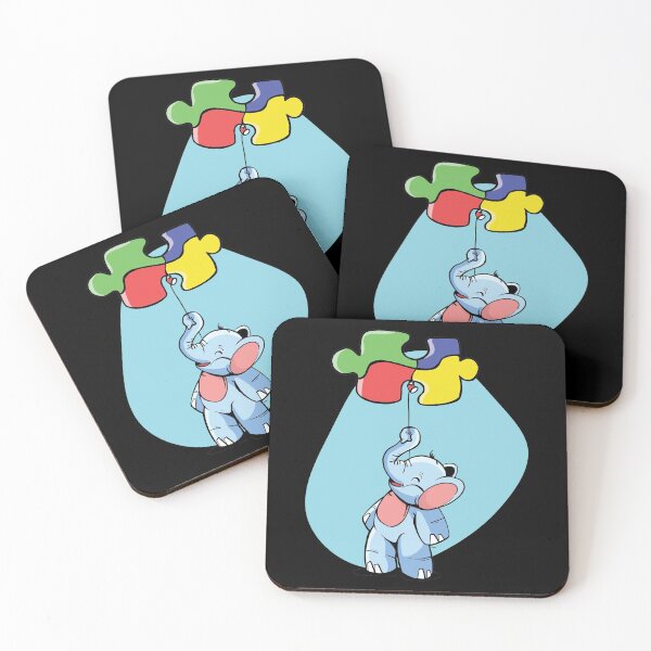 Item preview, Autism mini elephant. designed and sold by emphatic.