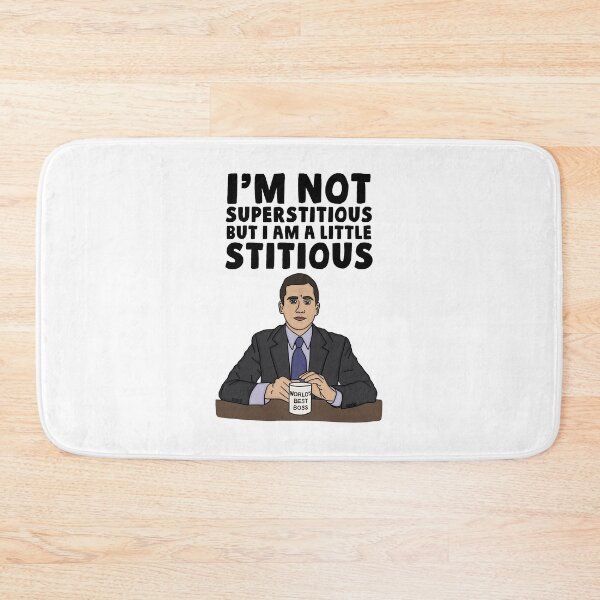 Item preview, I'm Not Superstitious But I Am A Little Stitious  designed and sold by izzydoodlesshop.
