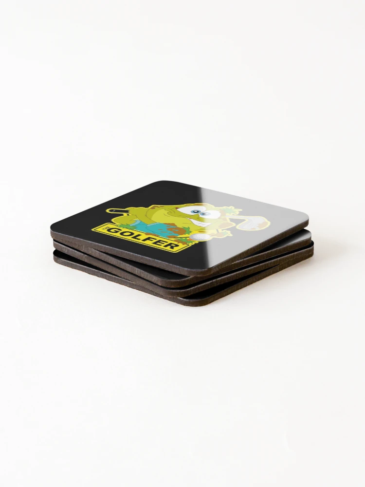 Thumbnail 4 of 5, Coasters (Set of 4), Toad Rage! THE GOLFER designed and sold by Dion Summergreene.