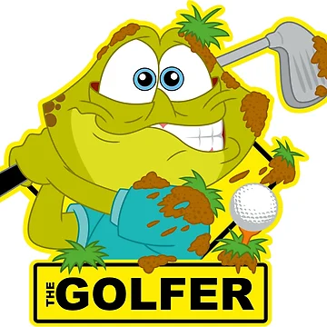 Artwork thumbnail, Toad Rage! THE GOLFER by Dion  Summergreene