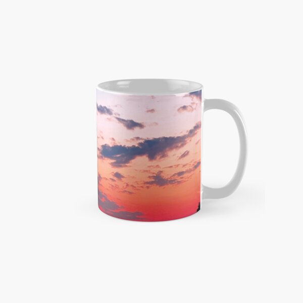 Creme Clouds and Shadowed Trees by Jerald Simon (Music Motivation - musicmotivation.com) Classic Mug