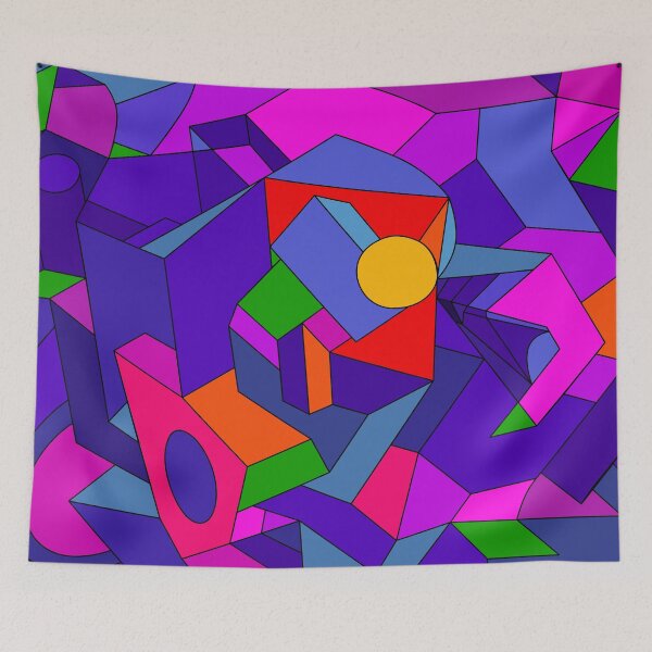 Item preview, Colorful abstraction designed and sold by divincreador.