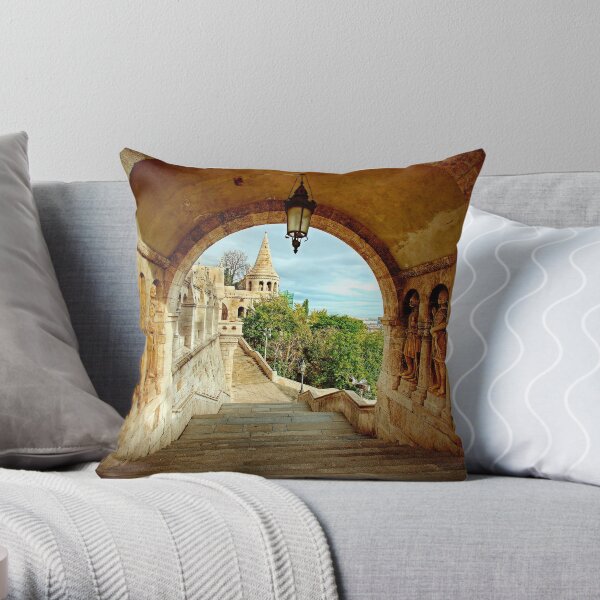 Fisherman's Bastion Throw Pillow