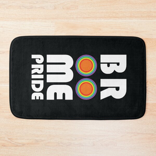 Item preview, Broome Pride - Rectangle Black and White designed and sold by BroomePride.