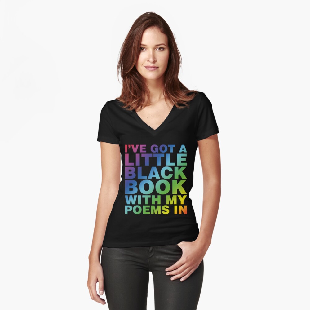 Item preview, Fitted V-Neck T-Shirt designed and sold by everyplate.