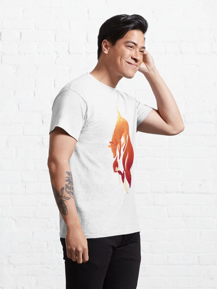 Alternate view of Fire Fox Classic T-Shirt