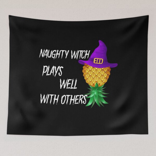 Item preview, Naughty Witch Plays Well With Others designed and sold by LemoBoy.
