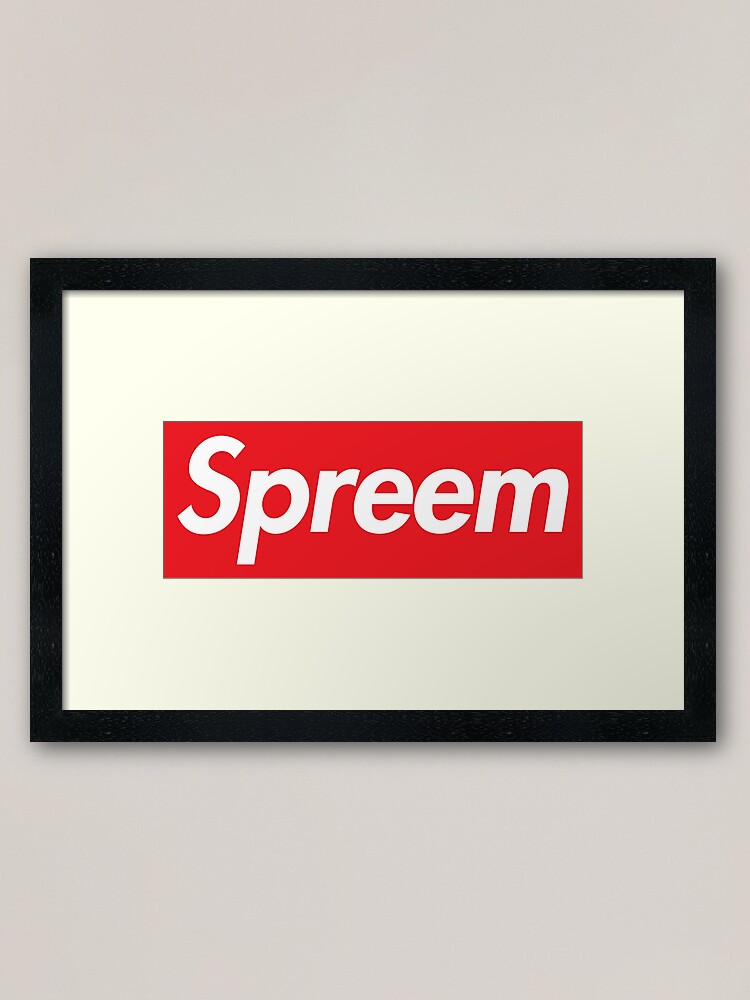 supreme logo parody
