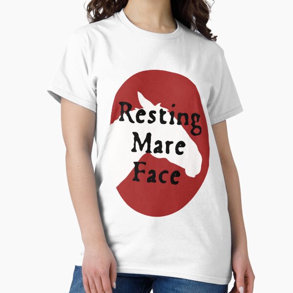 Item preview, Resting Mare Face designed and sold by ModernMerida.