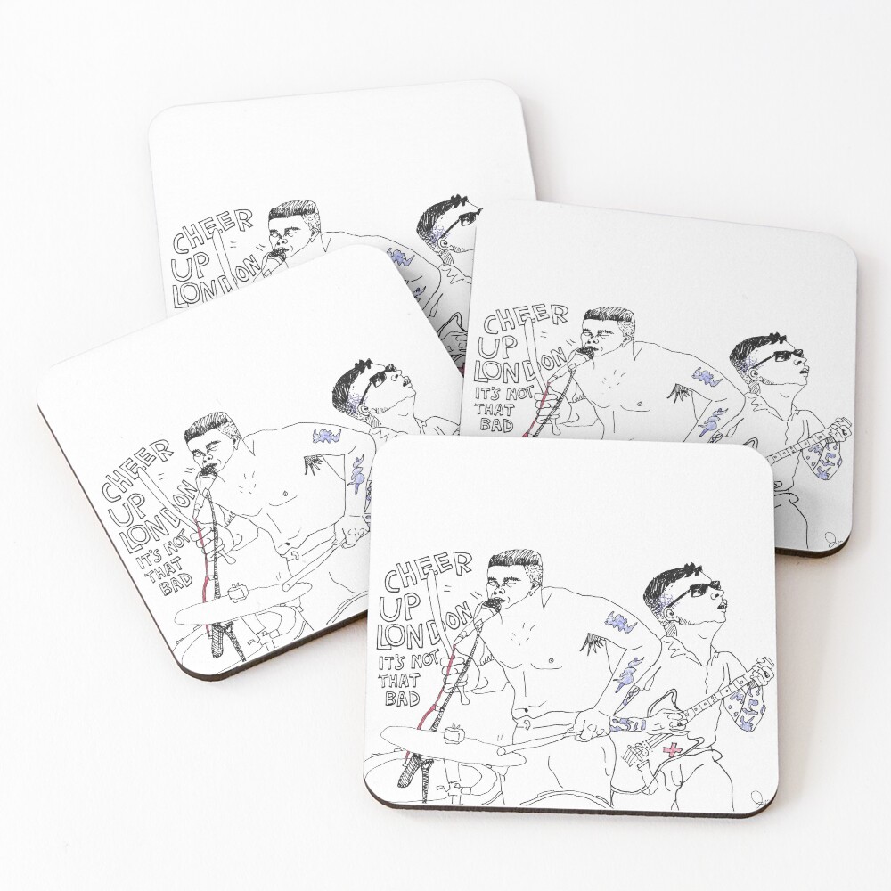 Item preview, Coasters (Set of 4) designed and sold by RAMphilosophy.