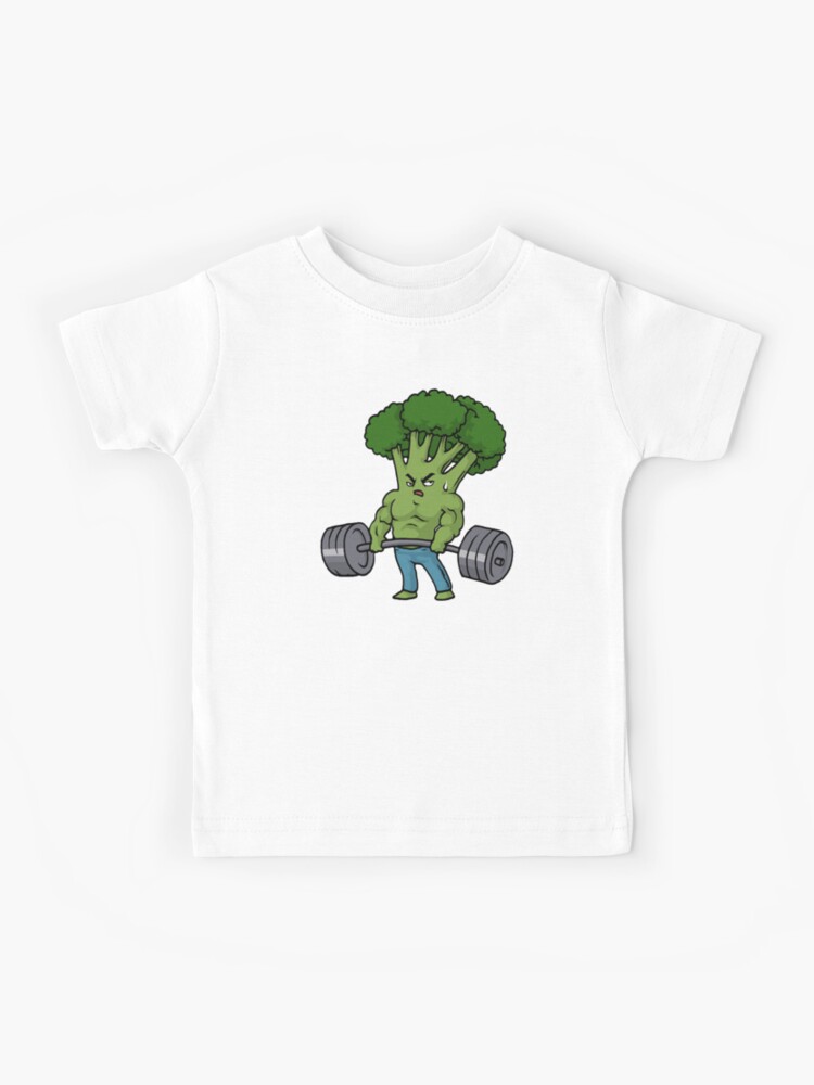 cent Diagnostiseren heel veel Deadlift Tshirt Broccoli Gym Fitness Motivation Bodybuilding" Kids T-Shirt  for Sale by DSWShirts | Redbubble