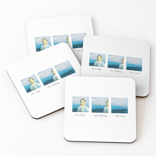 Item preview, Vincent Van Gogh Goghing Gone away funny art designed and sold by Levin-Wirp.