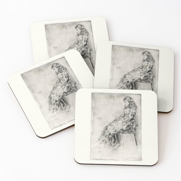 Item preview, Fanny Leyland - Whistler - c1880 designed and sold by CrankyOldDude.