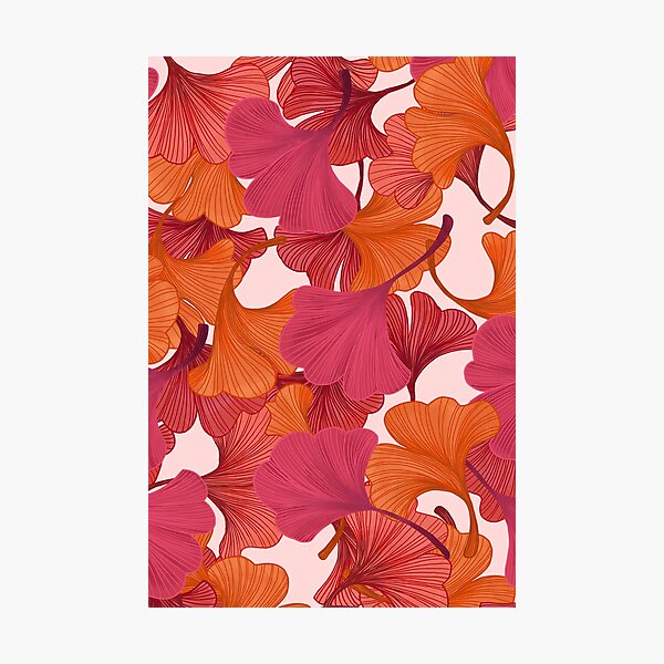 Item preview, Autumn Ginkgo Leaves designed and sold by lauragraves.