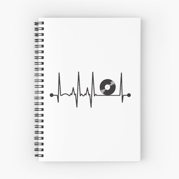 Item preview, Vinyl Heartbeat designed and sold by teesaurus.