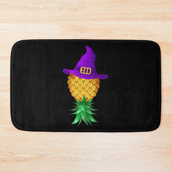 Item preview, Witch Hat Pineapple Riding Broom Swinger Upside Down designed and sold by LemoBoy.