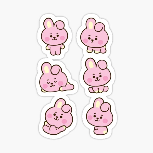 baby bt21 stickers redbubble redbubble