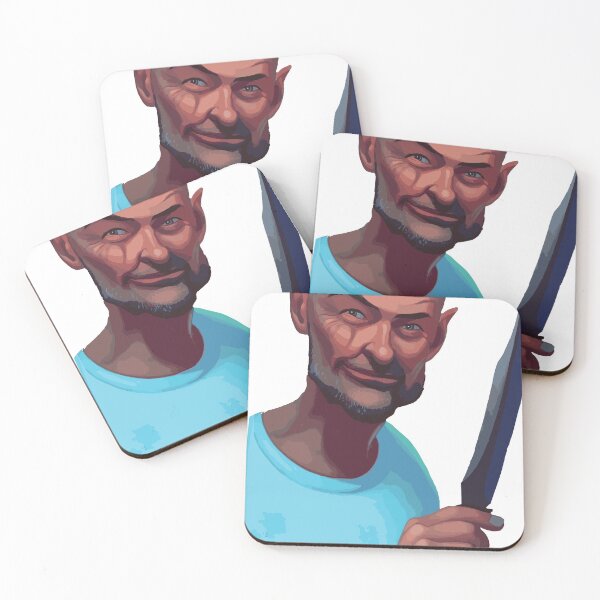 Item preview, Lost John Locke portrait designed and sold by Domenico Scalise.