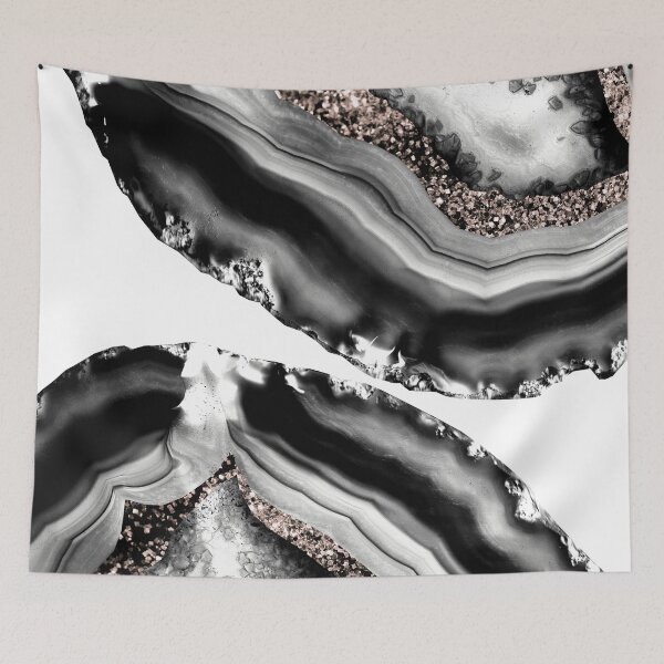 Item preview, Agate Rose Gold Glam #2 (Photo of Glitter Only - Not Reflective) designed and sold by Anita's & Bella's Art.