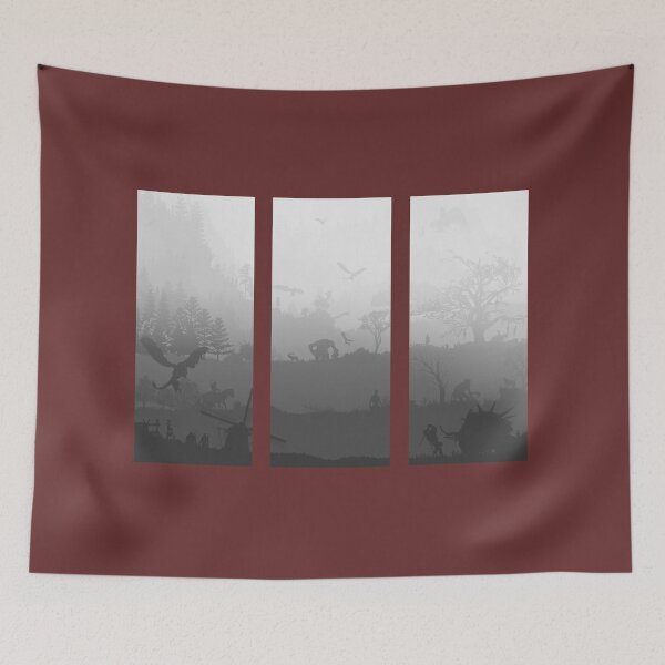 Item preview, Witcherscape (3 White Gradient) designed and sold by Arbitrarily Awesome.