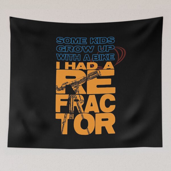 Item preview, REFRACTOR TELESCOPE CLASSIC SINCE 1608 designed and sold by Madjack Tees Kiwi SuperStore.