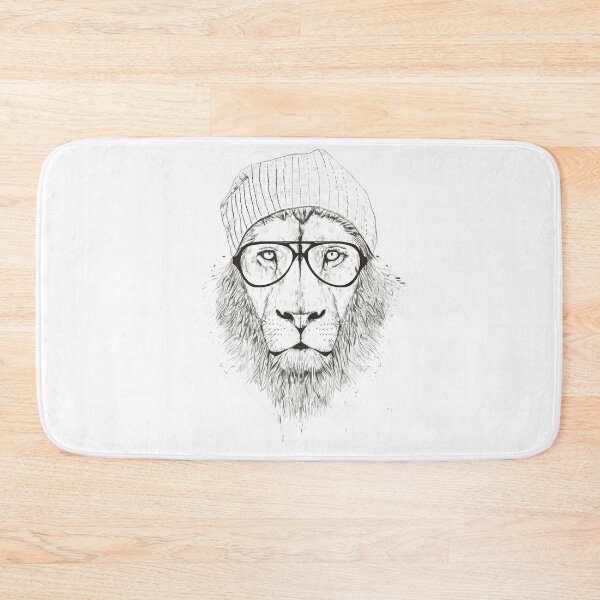 Item preview, Cool lion (bw) designed and sold by soltib.