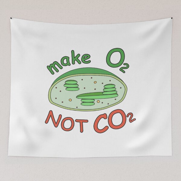 Item preview, make O2 NOT CO2 chloroplast designed and sold by RosArt100.