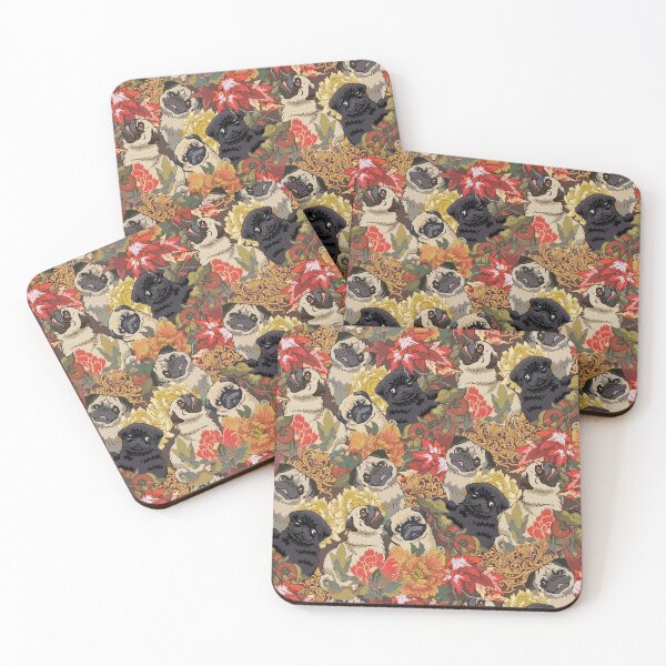 Item preview,  Because Pugs Autumn designed and sold by Huebucket.