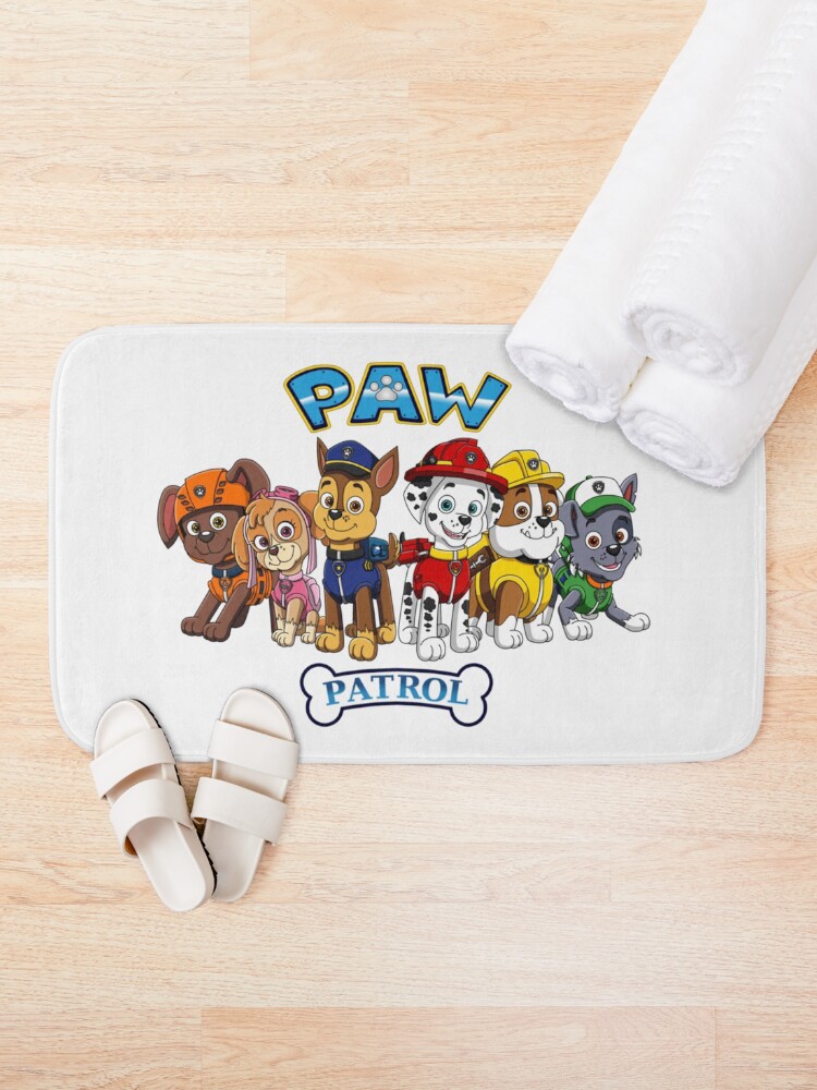 Paw patrol bath store mat