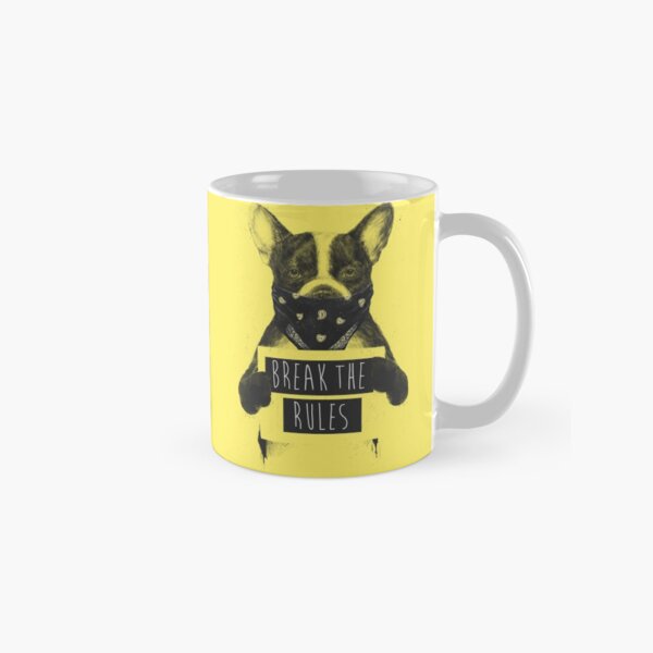 Rebel dog (yellow) Classic Mug