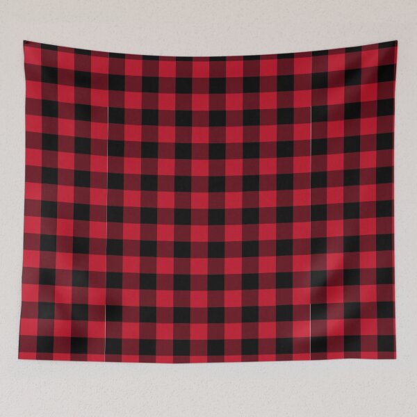 Item preview, Lumberjack Red Black Buffalo Check designed and sold by Minnie777.