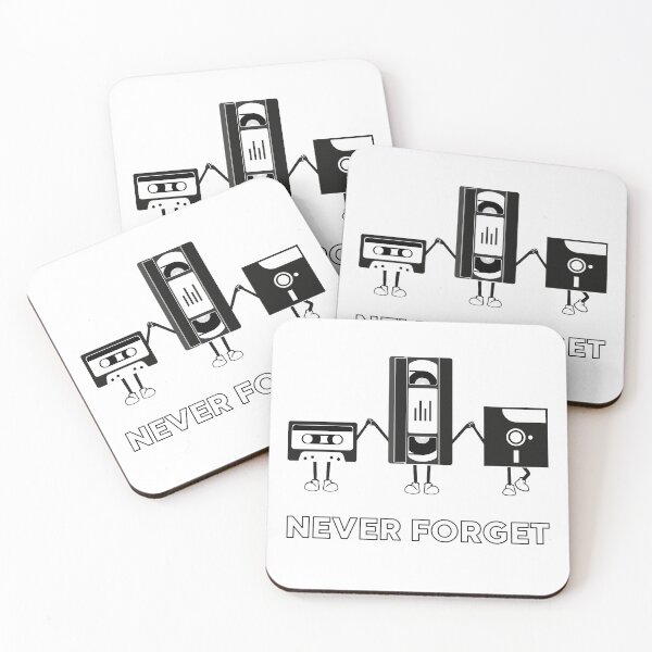 Item preview, Never Forget | Vintage Retro Graphic Design | Computer Floppy Disks Cassette | Cool Gifts designed and sold by DiM Store.