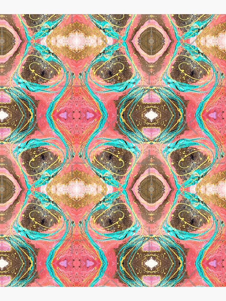 Fluid painting snake lair kaleidoscope by nobelbunt