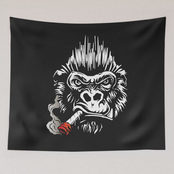 Item preview, Gorilla Smoking Cigar, Big Boss T-Shirt Gift designed and sold by tarek25.