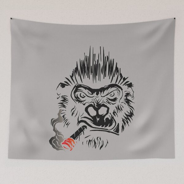 Item preview, Gorilla Smoking Cigar, Big Boss T-Shirt Gift designed and sold by tarek25.