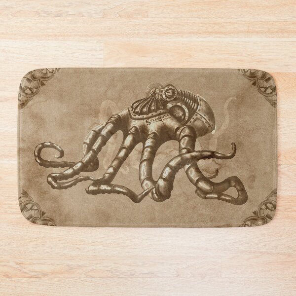 Item preview, Steampunk Octopus designed and sold by FantasySkyArt.