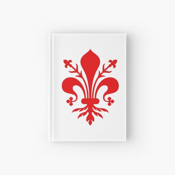 Fleur-de-lis Florence Hardcover Journal