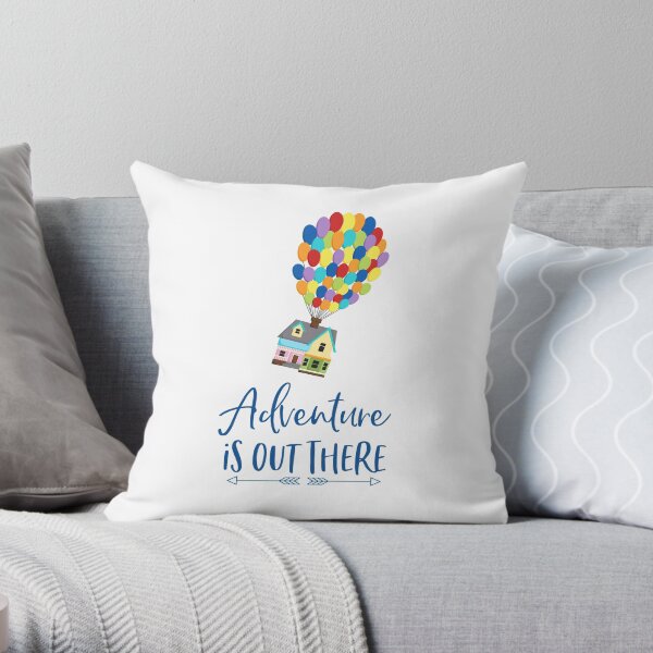 Adventure is Out There Throw Pillow